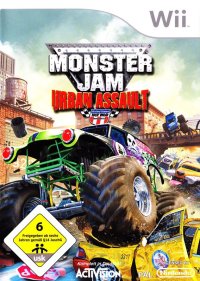 Monster Jam Urban Assault Wii US box art